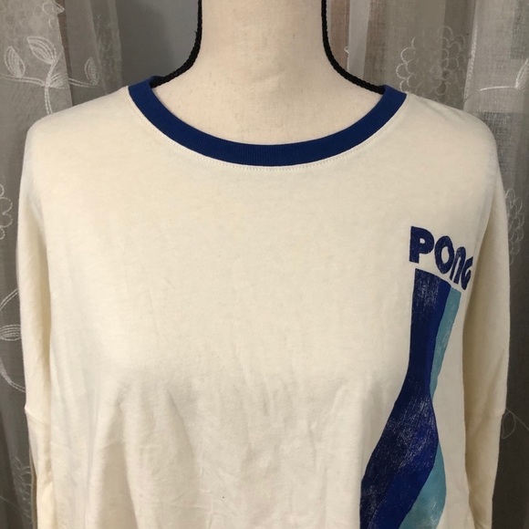Junk food pong cream/blue T-shirt SZ 3X NWT - Picture 5 of 13